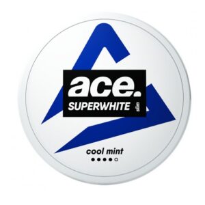 ACE Superwhite slim Cool Mint Snus Kautabak