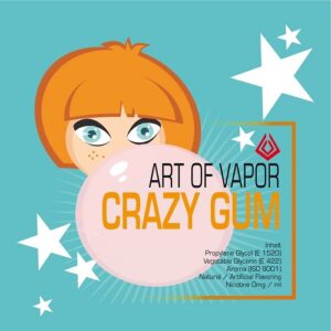Art of Vapor Crazy Gum E-Liquid 100 ml