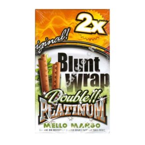 Blunt Wrap Platinum Mello Mango 25 x 2