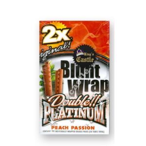 Blunt Wrap Platinum Peach Passion 25 x 2