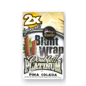 Blunt Wrap Platinum Pina Colada 25 x 2
