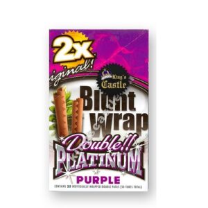 Blunt Wrap Platinum Purple 25 x 2