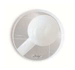 Davidoff Ascher porcelain white round 1 cigar ashtray