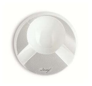 Davidoff Ascher porcelaine blanche ronde 2 cendriers cigares