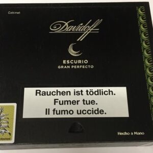 Davidoff Escurio Gran Perfecto 12 Kistli Zigarren