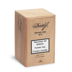 Davidoff Grand Cru No. 2 25 he box cigars