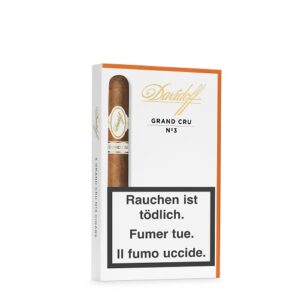 Davidoff Grand Cru No. 3 5 er Etui Zigarren