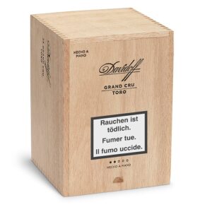 Davidoff Grand Cru Toro 25 he box cigars