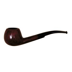 Davidoff Apple Half Bent 205 tuyau poli rouge