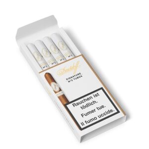Davidoff Signature No. 2 Tubos 4 er Case Cigars