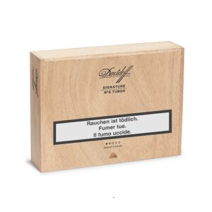 Davidoff Signature No. 2 Tubos 20 he box cigars