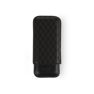 Davidoff Cigar Case R 2 Cuir de durcissement noir