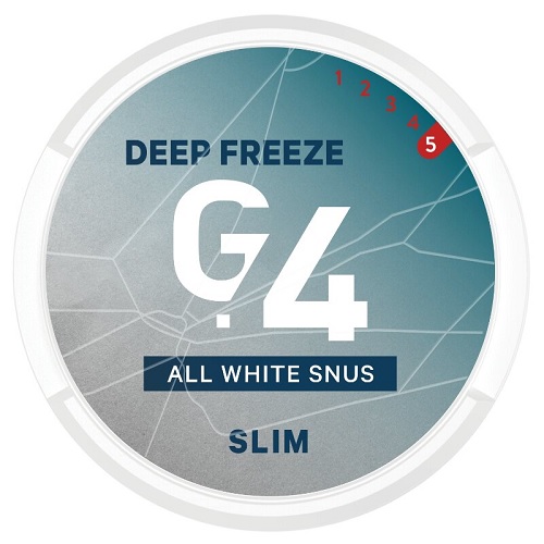 General G.4 Deep Freeze All White Snus