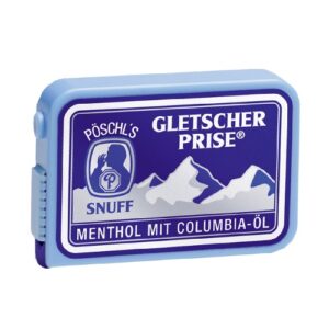 Pincement de glacier menthol snuff snuff snuff