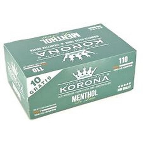 Korona Deluxe Manicotti Filtro Mentolo 110 Pz. 