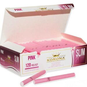 Korona Slim Pink Filterhülsen 120 Stk.