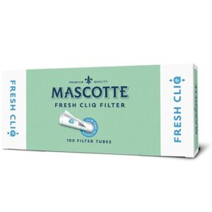 Mascotte Fresh Cliq Spearmint 100 filter sleeves