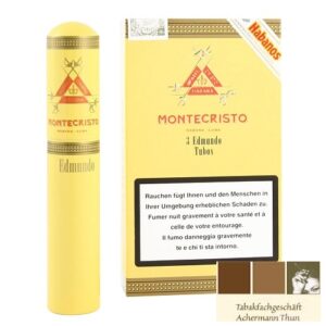 Montecristo Edmundo Tubos 3 Sigari Case