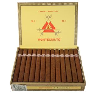 Montecristo No.3 25 er Kistli Sigari