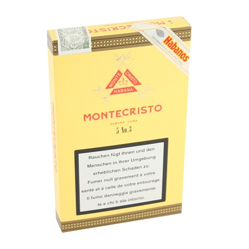 Montecristo No.3 5 er Etui Zigarren
