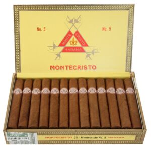 Montecristo No.5 25er Kistli Cigars