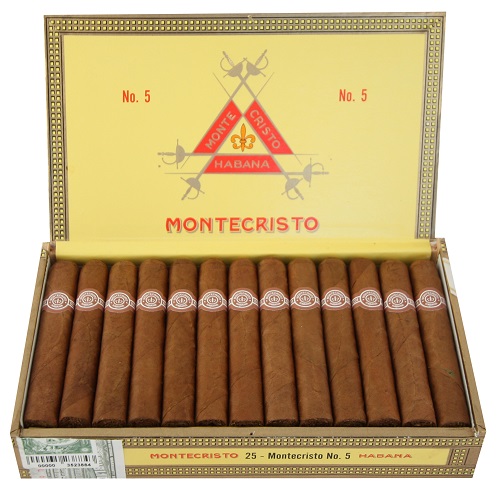Montecristo No.5 25er Kistli Zigarren
