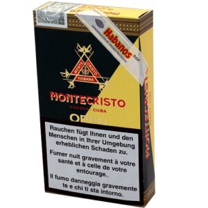 Montecristo Open Junior Alutubos 3 Series Case Cigars