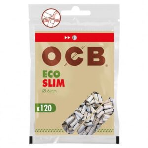 OCB Slim ECO Filtre 120 pcs. Filtres à cigarettes