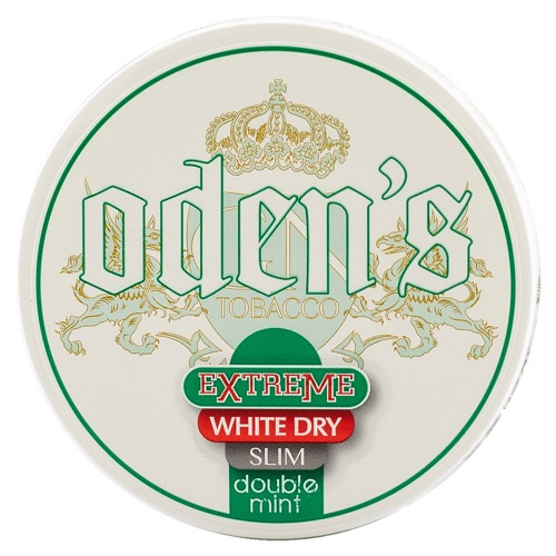Oden's Double Mint Extreme White Dry Slim Portionen