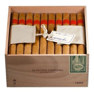 Patoro Gran Anejo Reserva Churchill 50er Kistli Zigarren
