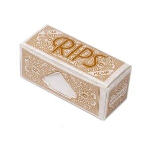 Rips Rolls brown Hemp Slim Cigarette Paper