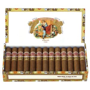 Romeo Y Julieta Petit Churchill 25 he box of cigars