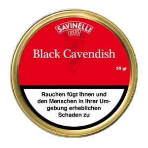 Savinelli Black Cavendish 50 gr. Pfeifentabak