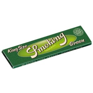 Smoking Green King Size Cigarette Paper