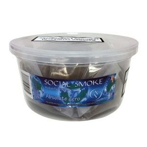 Social Smoke Absolute Zero Shisha Tabak 1000 gr.