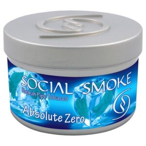 Social Smoke Absolute Zero Shisha Tabak 250 gr.