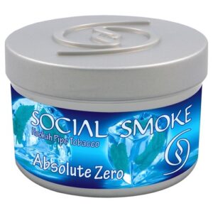 Social Smoke Absolute Zero Narghilè Tabacco 250 gr.