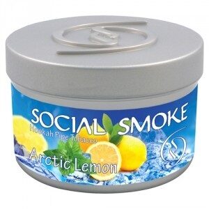 Social Smoke Arctic Lemon Shisha Tabacco 100 gr.