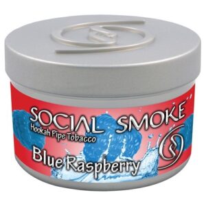 Social Smoke Blue Raspberry Hookah Tobacco 250 gr.