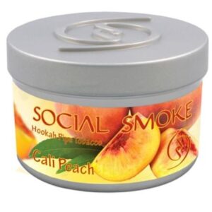 Social Smoke Cali Peach Shisha Tabak 250 gr.