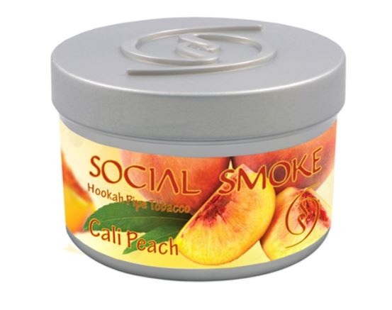 Social Smoke Cali Peach Shisha Tabak 250 gr.
