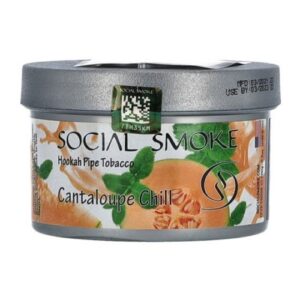 Social Smoke Cantaloupe Chill Shisha Tabacco 100 gr.