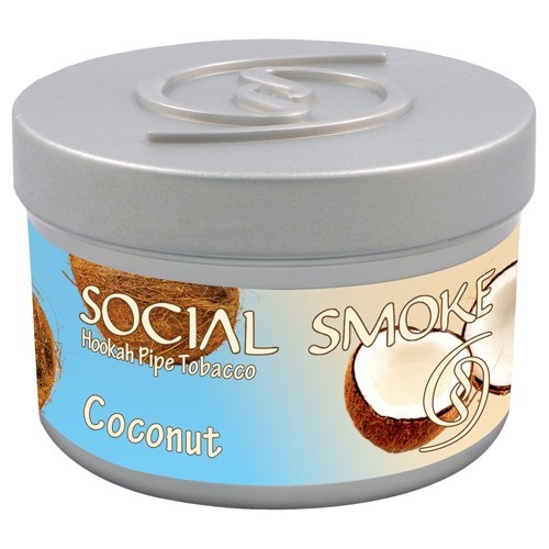 Social Smoke Coconut Hookah Tobacco 250 gr.