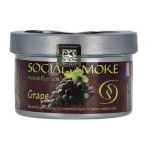 Social Smoke Grape Shisha Tabacco 100 gr.