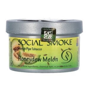 Social Smoke Honeydew Melon Narguilé Tabac 100 gr.