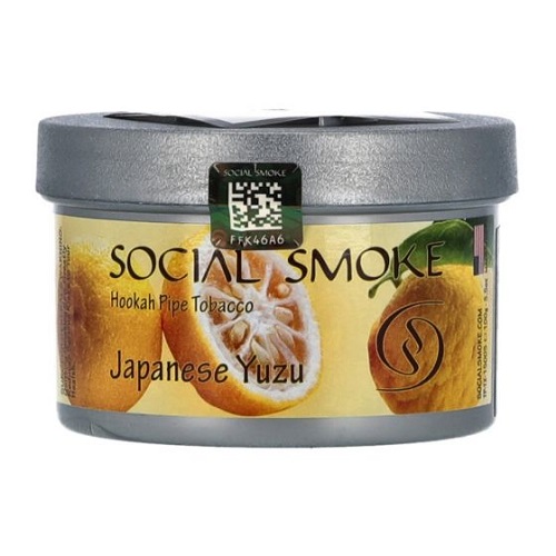 Social Smoke Japanese Yuzu Shisha Tobacco 100 gr.