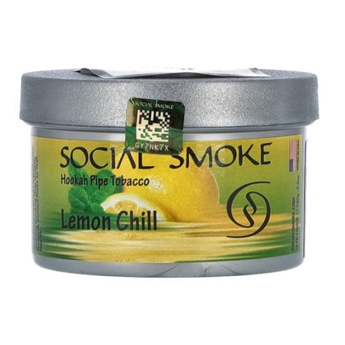 Social Smoke Lemon Chill Shisha Tabak 100 gr.