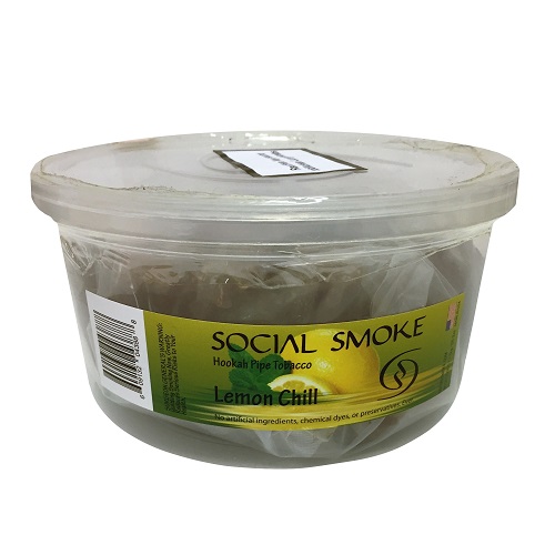 Social Smoke Lemon Chill Shisha Tabak 1000 gr.