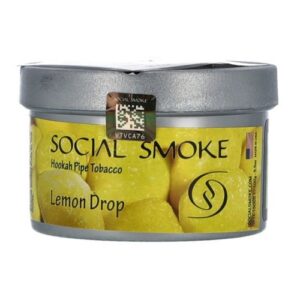 Social Smoke Lemon Drop Hookah Tabac 100 gr.