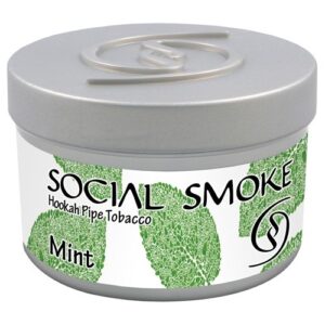 Social Smoke Mint Hookah Tobacco 250 gr.